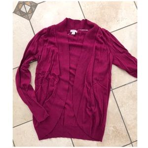 Merona cardigan - Maroon // Large